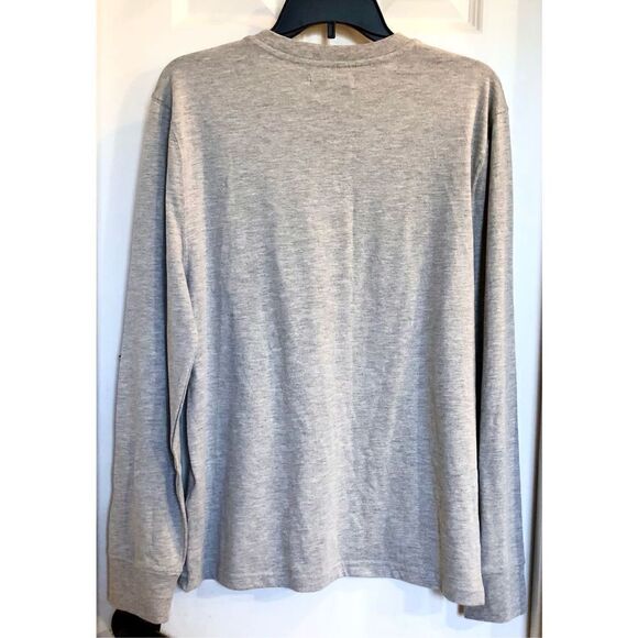 AND NOW THIS (By Macy’s) - NWT - M Sz M Long-Sleeved Pocket Tee in Ash Gray - Picture 11 of 11